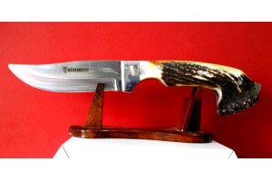 SBH4152 Sürmene elyapımı av bıçağı sap geyikboynuzu