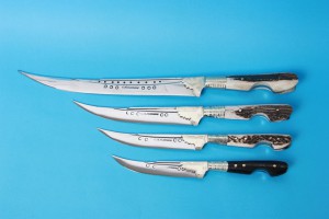 SBH4042 - Sürmene elyapımı hediyelik bıçaklar sap geyikboynuzu.
