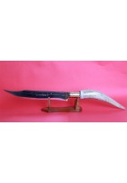 SBH4077 - Orjinal Geyik Boynuzu Saplı Hediyelik Sürmene Bıçağı