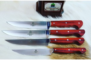 SBM1045 -   Sürmene elyapımı 4 lü mutfak bıçak seti.