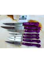 SBM1053 -   Sürmene elyapımı 7 li mutfak bıçakları
