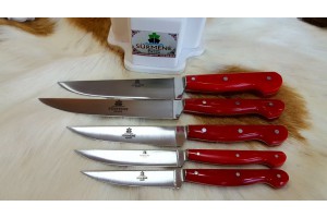 SBM1055 -   Sürmene elyapımı 5 li mutfak bıçak seti