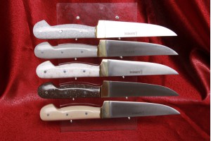 SBM1024 - Sürmene elyapımı mutfak et bıçak çeşitleri.