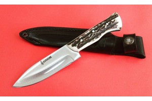 SBH4148 - Sürmene elyapımı av bıçakları sap geyikboynuzu.